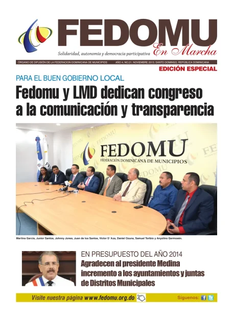 Portada: Fedomu Edicion Especial (Noviembre 2013)