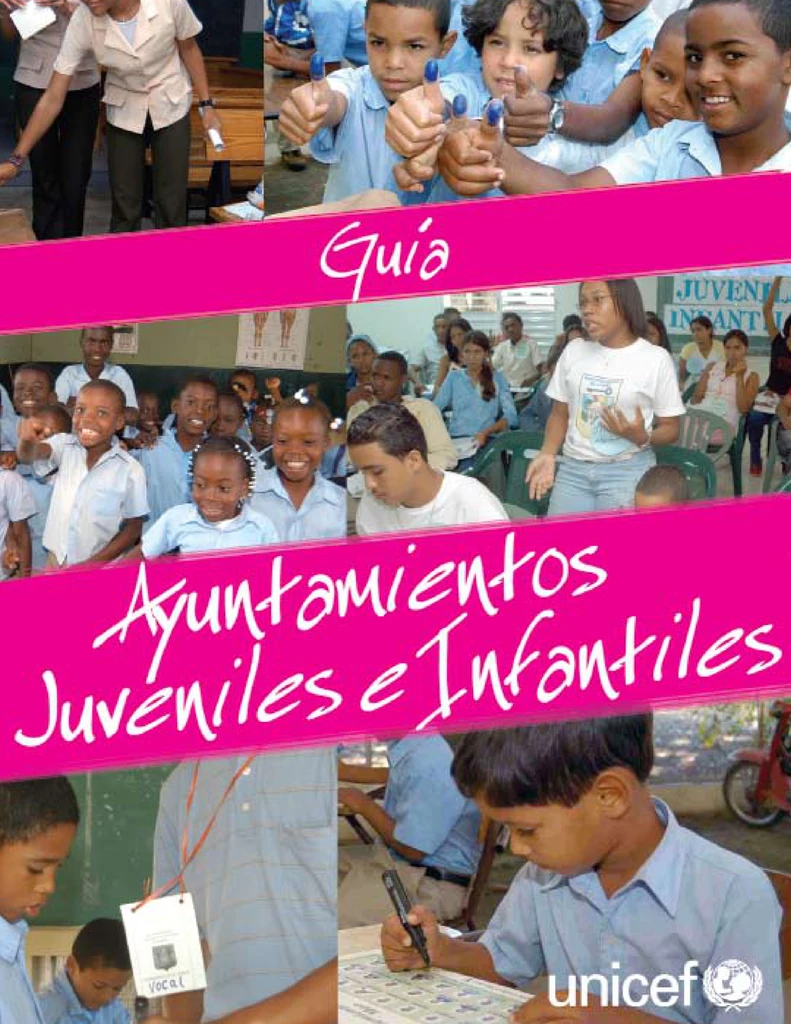 Portada: Guía de Ayuntamientos Juveniles e Infantiles (2da edición, ) (2013)