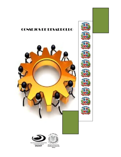 Portada: Guía de procedimientos para la formación de los Consejos de Desarrollo Municipal (2014)