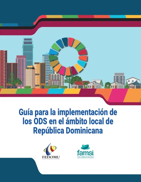Portada: Guía para la implementación de los ODS en el ámbito local de República Dominicana (2023)