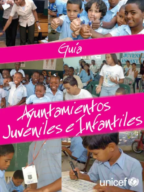 Portada: Guía para los Ayuntamientos Juveniles e Infantiles (2007)
