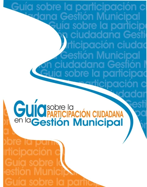 Portada: Guía sobre la Participación Ciudadana en la Gestión Local (2012)
