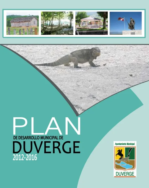Portada: Plan Municipal de Desarrollo Duvergé (2012-2016)