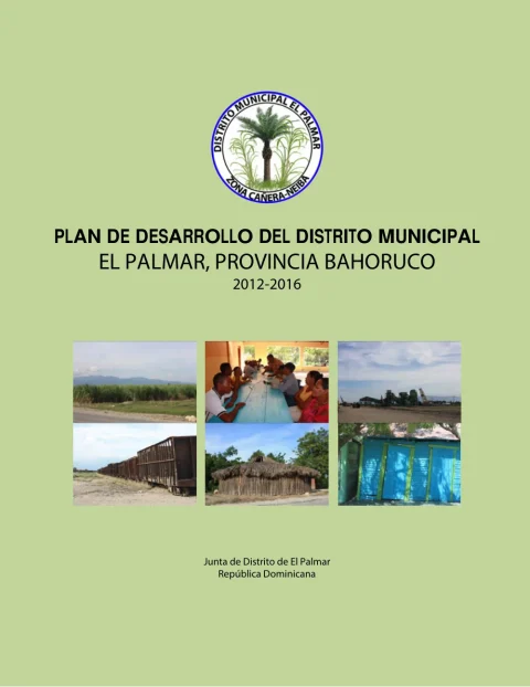Portada: Plan Municipal de Desarrollo – El Palmar (2012-2016)
