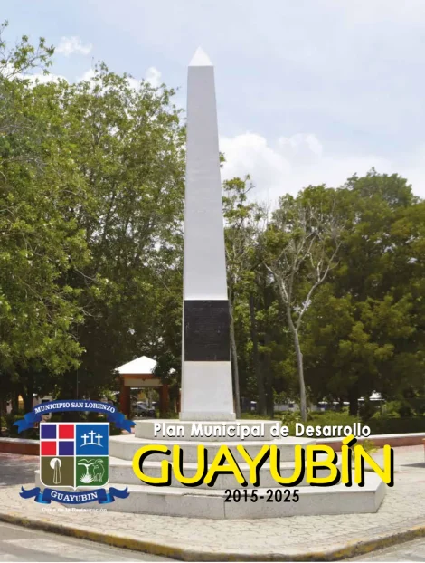Portada: Plan Municipal de Desarrollo Guayubín (2015-2025)