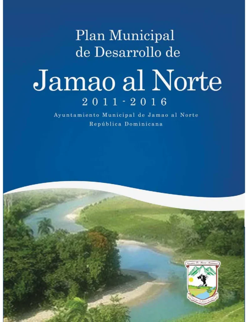 Portada: Plan Municipal de Desarrollo – Jamao al Norte (2011-2016)