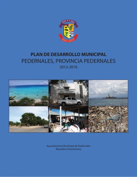 Portada: Plan Municipal de Desarrollo – Pedernales (2012-2016)