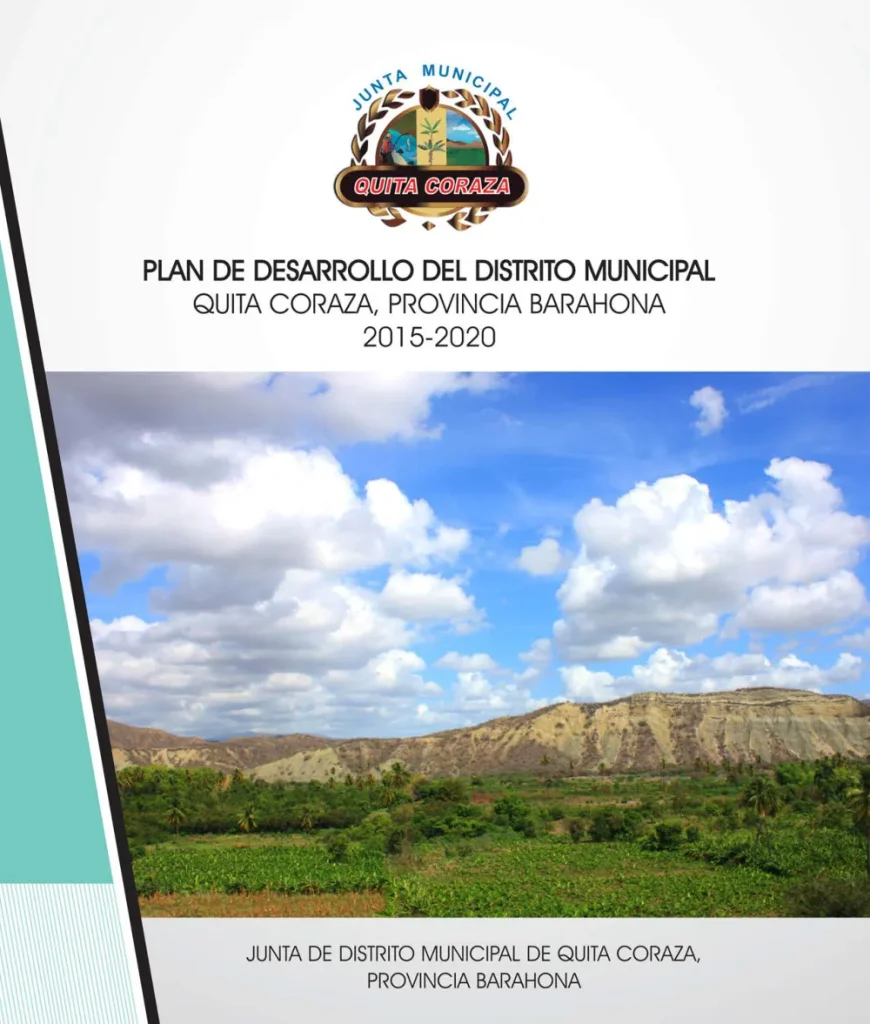 Portada: Plan Municipal de Desarrollo – Quita Coraza (2015-2020)