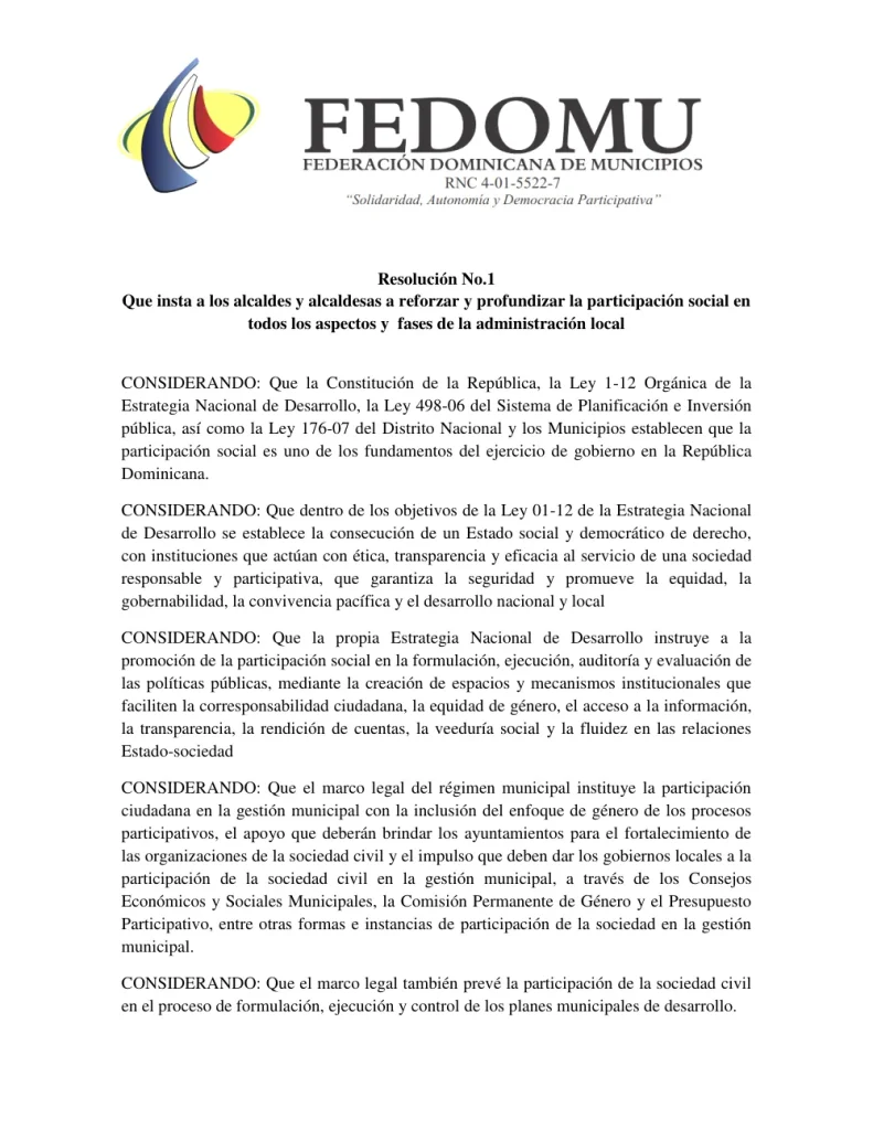 Portada: Resoluciones aprobadas (2013)
