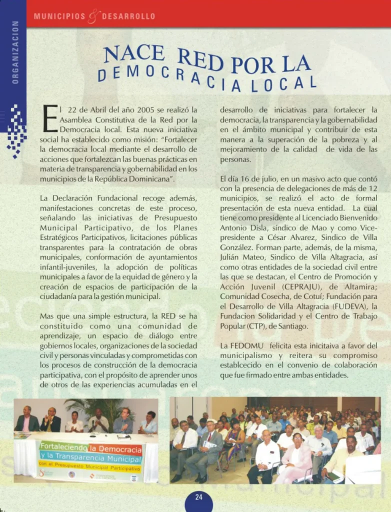 Portada: Revista Municipios y Desarrollo (3ra parte)