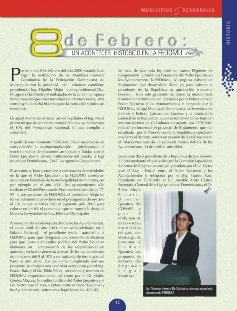 Portada: Revista Municipios y Desarrollo II