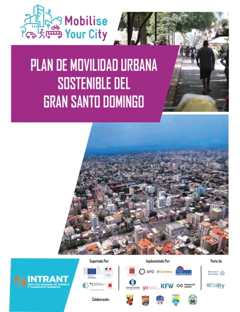 Portada: Plan de Movilidad Urbana Sostenible del Gran Santo Domingo