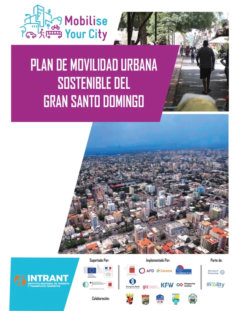 Portada: Plan de Movilidad Urbana Sostenible del Gran Santo Domingo