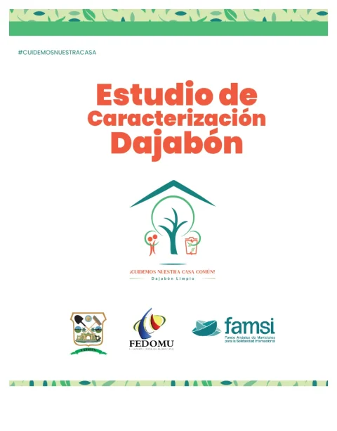 Portada: Estudio de Caracterización de Residuos Sólidos Municipales de Dajabón