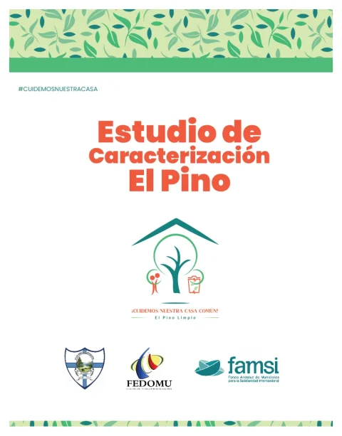 Portada: Estudio de Caracterización de Residuos Sólidos Municipales de El Pino