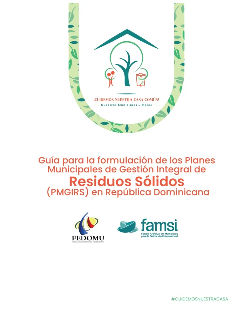 Portada: Guía para la formulación de los Planes Municipales de Gestión Integral de Residuos Sólidos (primera edición, 2023)