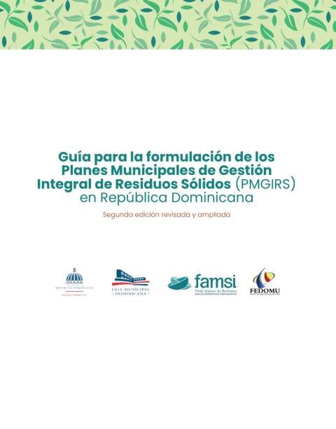 Portada: Guía para la formulación de los Planes Municipales de Gestión Integral de Residuos Sólidos (segunda edición, 2026)