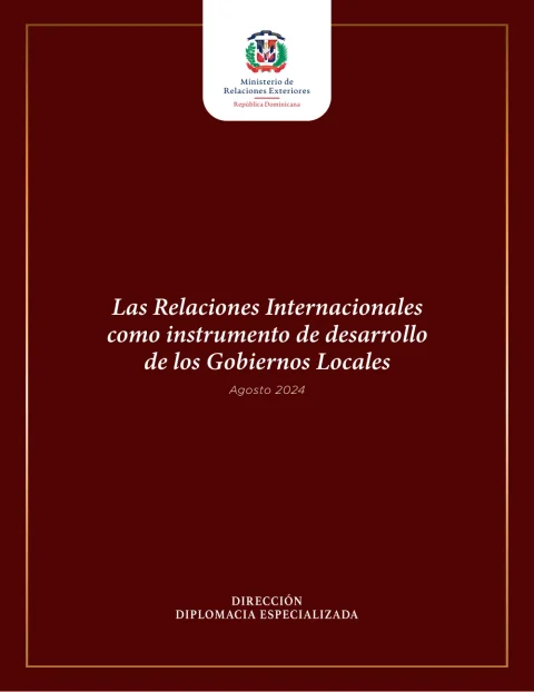 Portada: Las Relaciones Internacionales como instrumento de desarrollo de los Gobiernos Locales