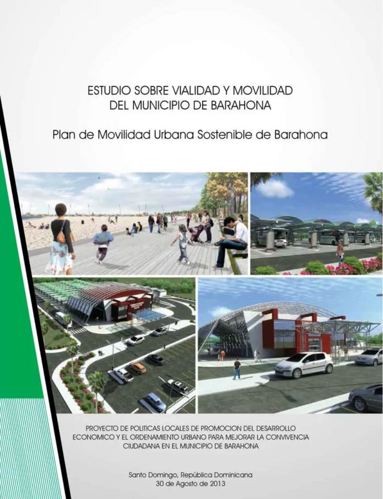 Portada: Plan de Movilidad Urbana Sostenible de Barahona